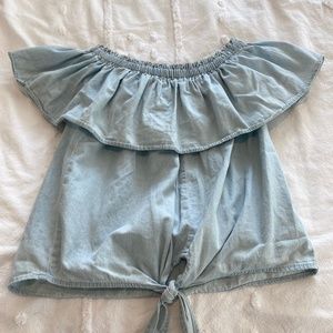 off the shoulder top